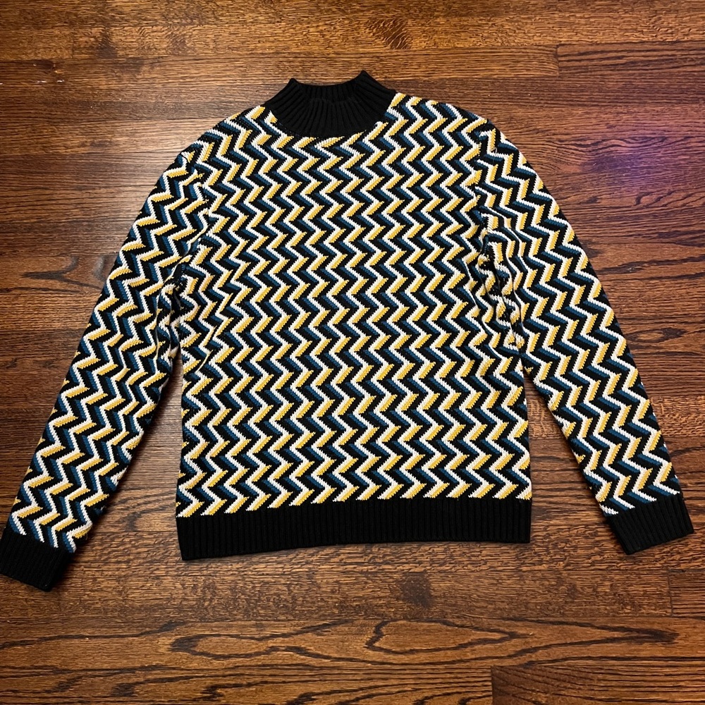 Zara Modern Patterned Sweater